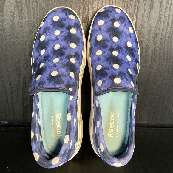 REEBOK SKYSCAPE VIVA POLKA DOT SLIP ON Women’s size 9 - Picture 8 of 9